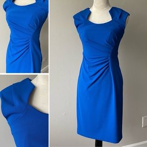 Calvin Klein Cobalt Blue Midi Dress
